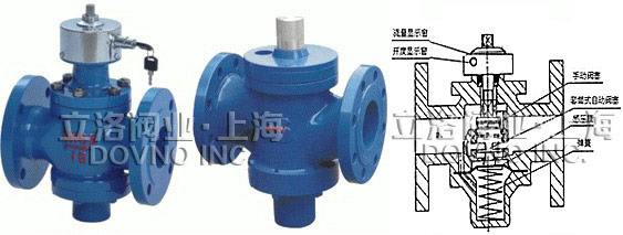 自力式流量平衡控制阀结构图