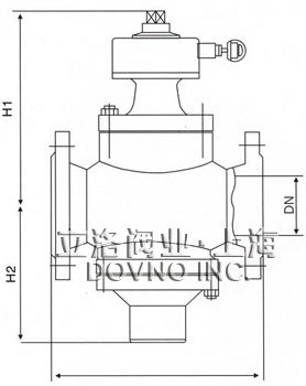 自力式流量平衡控制阀结构图