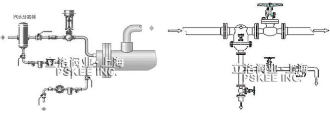 汽水分离器安装示意图