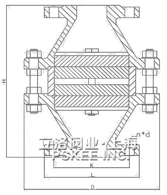 波纹管储罐阻火器尺寸图