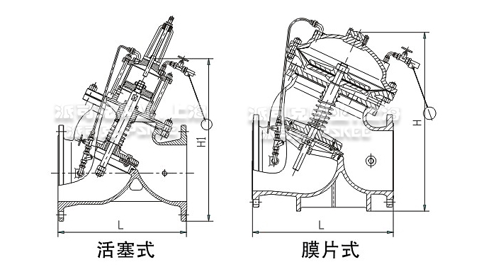 F745X遥控浮球阀结构图